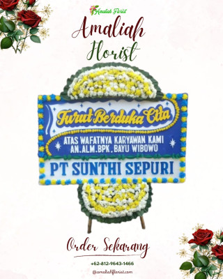 Papan Bunga Duka di Pagu