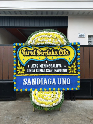 Papan Bunga Duka di Pagu